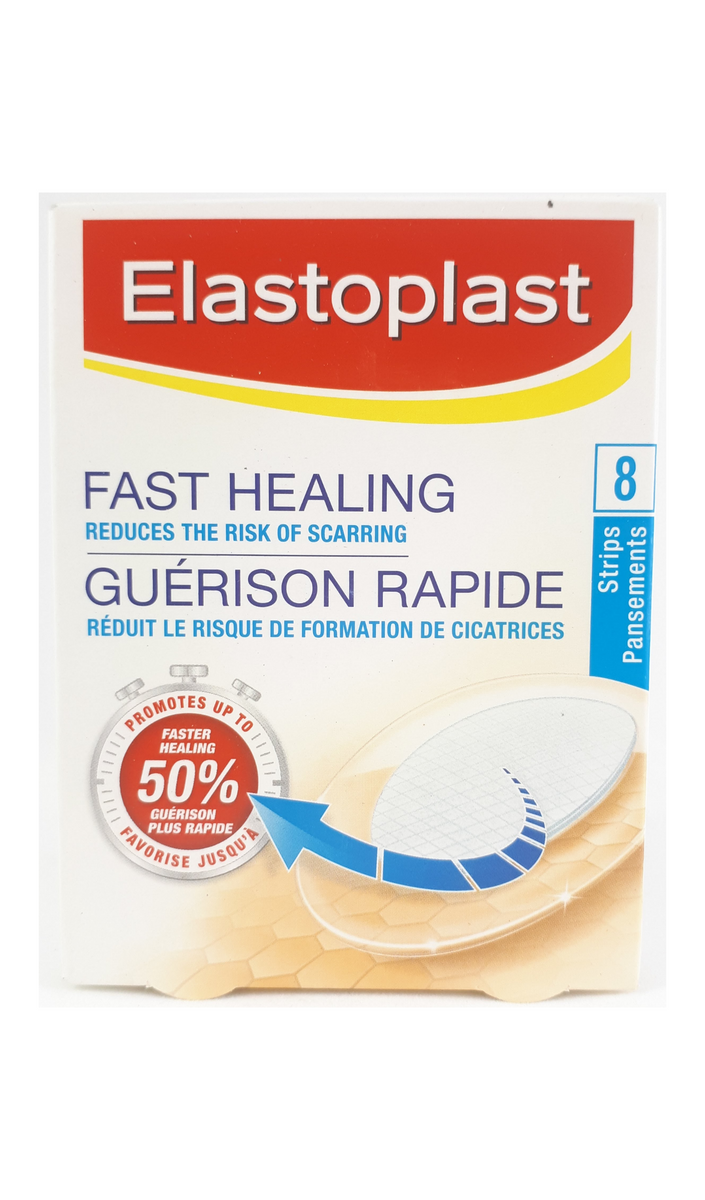 Elastoplast Rapid Healing Cerotti | 8 Strisce Protettive Per Piccole Ferite | Guarigione Rapida
