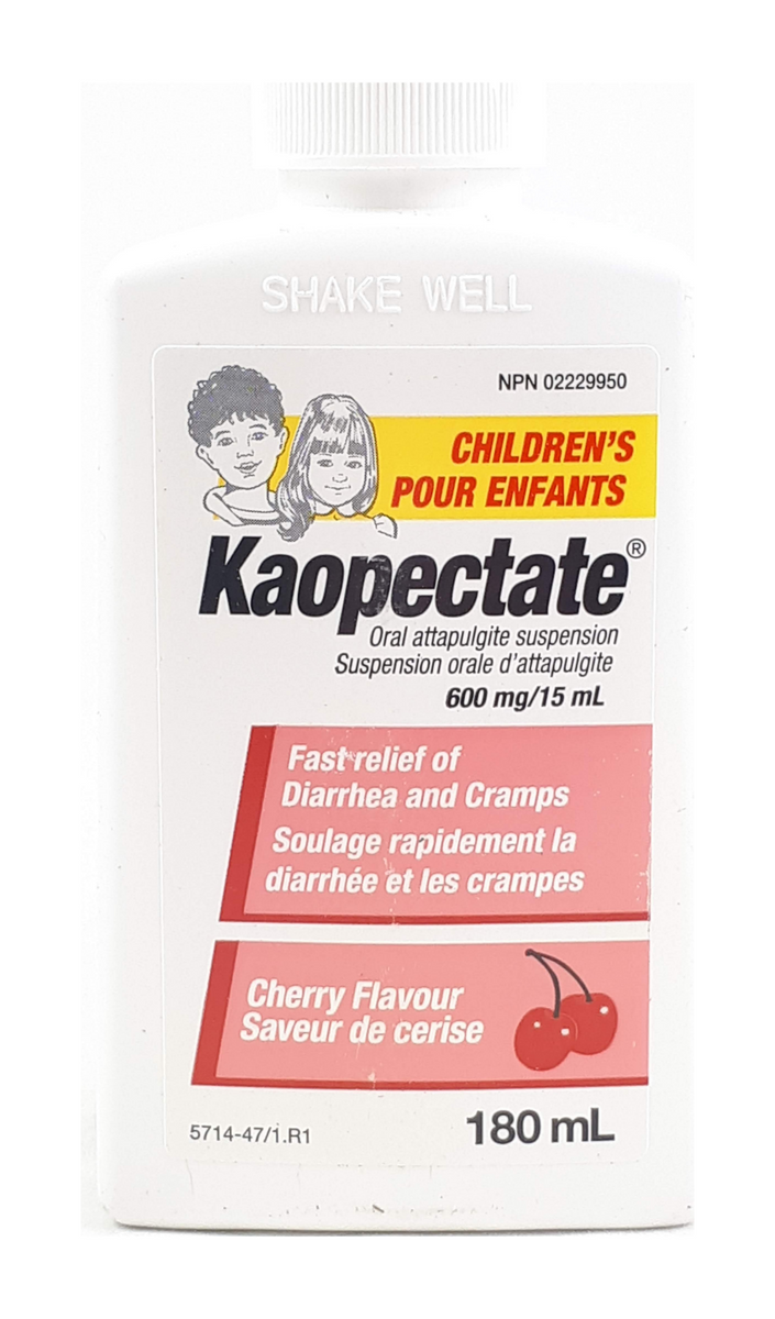 Kaopectate Childrens, Cherry Flavor, 180 mL Green Valley Pharmacy