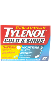 Tylenol Cold & Sinus Extra Strength,  Day & Night Convenience Pack - Green Valley Pharmacy Ottawa Canada