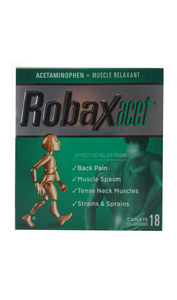 Robaxacet, 18 Caplets - Green Valley Pharmacy Ottawa Canada
