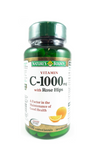 Nature's Bounty Vitamin C with Rose Hips 1000mg, 100 Coated Tablets - Green Valley Pharmacy Ottawa Canada