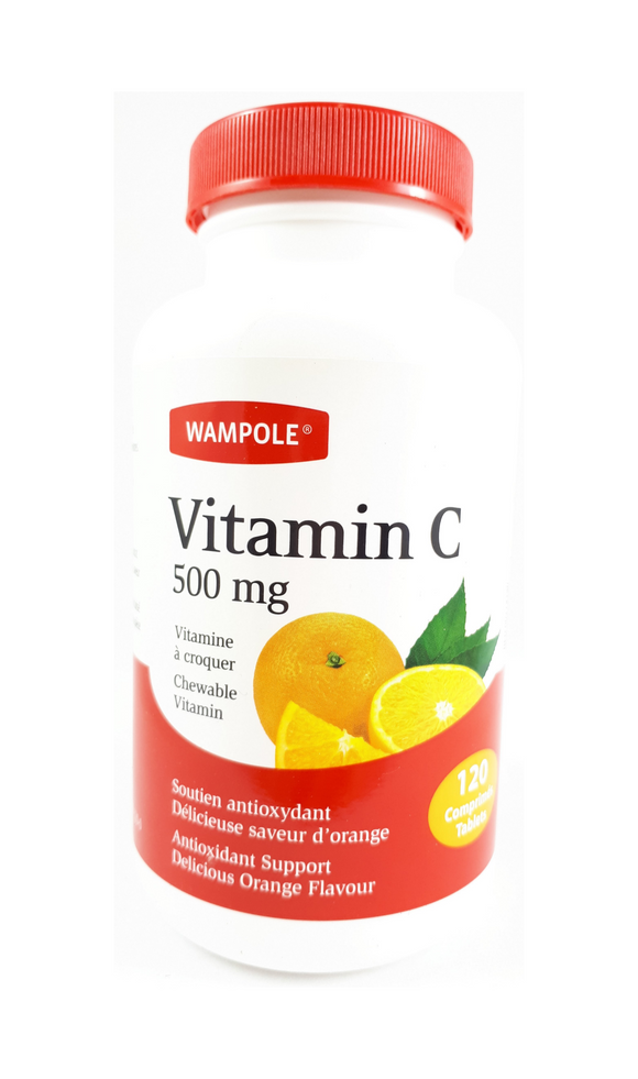 Wampole Vitamin C 500mg Tablets - Green Valley Pharmacy Ottawa Canada