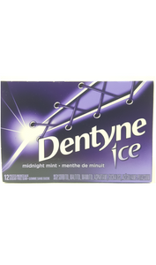 Dentyne Ice Midnight Mint Gum, 12 Pieces - Green Valley Pharmacy Ottawa Canada