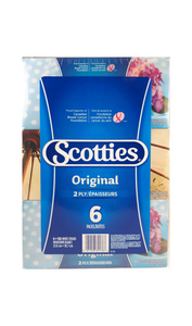 Scotties Original 2-Ply 126 Tissues/Box, 6 Boxes - Green Valley Pharmacy Ottawa Canada