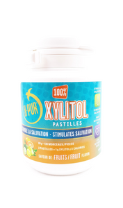 X-PUR Xylitol, 130 Fruit-Flavoured Pastilles - Green Valley Pharmacy Ottawa Canada