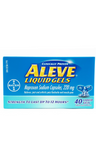 Aleve liquid gel capules, 220mg - Green Valley Pharmacy Ottawa Canada