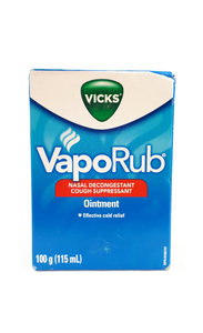 Vicks VapoRub nasal decongestant, 115ml - Green Valley Pharmacy Ottawa Canada