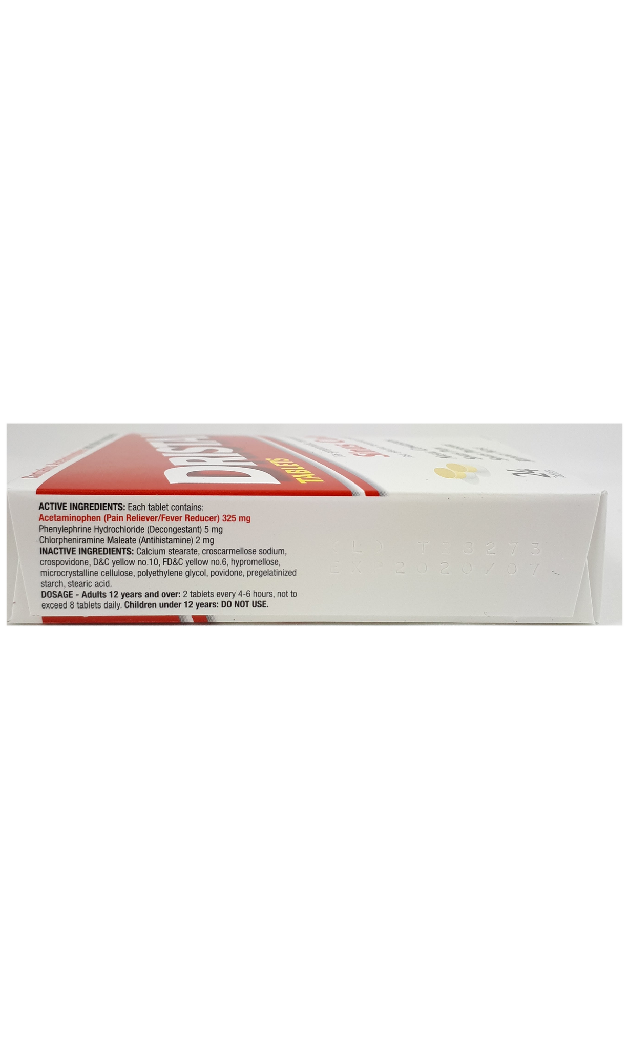 Dristan Cold Sinus Tablets 24 tablets Green Valley Pharmacy
