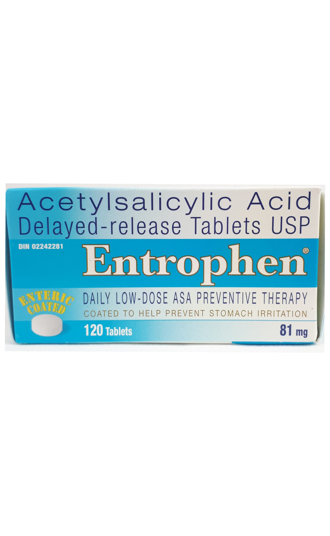 Entrophen Entrophen Daily Low Dose ASA 81mg – Green Valley Pharmacy