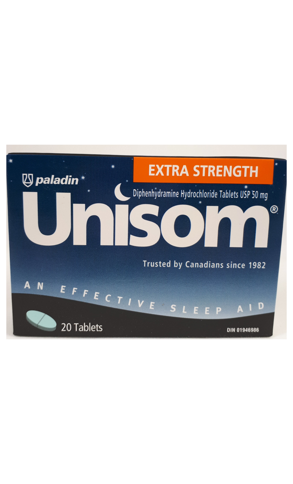 Unisom Extra Strength, 20 tablets – Green Valley Pharmacy