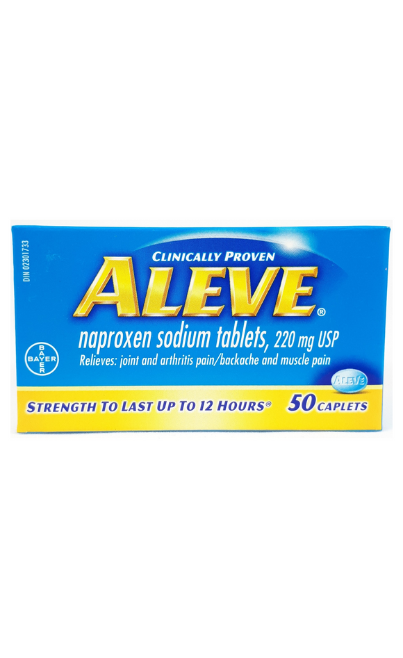 Aleve Caplets, 220mg - Green Valley Pharmacy Ottawa Canada