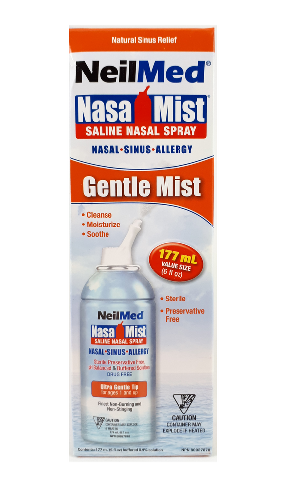 NeilMed Gentle Stream NasaMist, 177 mL - Green Valley Pharmacy Ottawa Canada