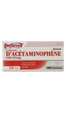 Acetaminophen 325mg, 100 tablets - Green Valley Pharmacy Ottawa Canada