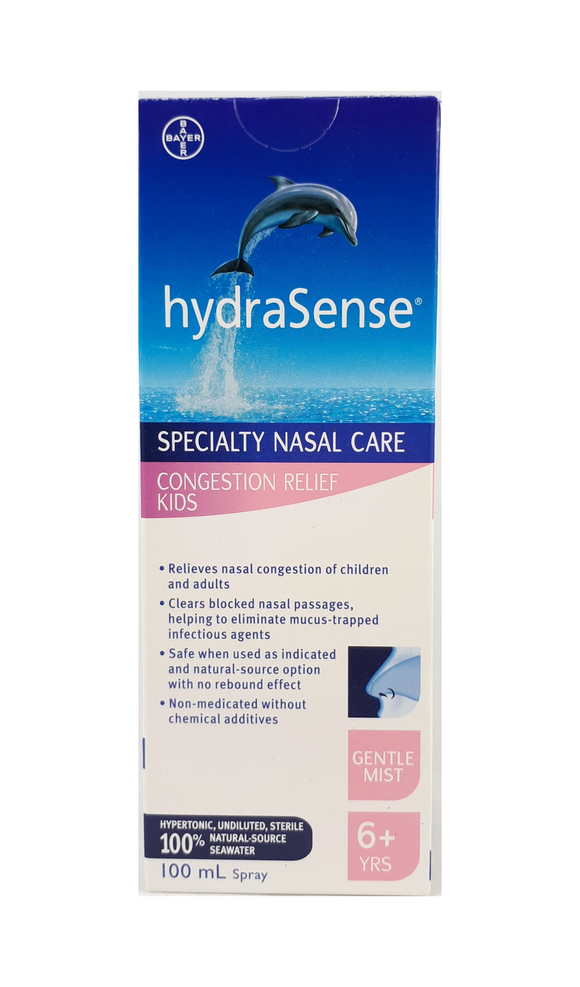 hydraSense Specialty Care Kids 6+, 100 mL - Green Valley Pharmacy Ottawa Canada