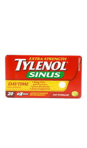 Tylenol Sinus XS Daytime, 20 eZtabs - Green Valley Pharmacy Ottawa Canada