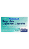 Ibuprofen Liquid Gels Capsules, 200mg, 32 capsules - Green Valley Pharmacy Ottawa Canada