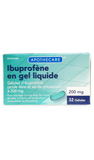 Ibuprofen Liquid Gels Capsules, 200mg, 32 capsules - Green Valley Pharmacy Ottawa Canada