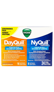 Vicks DayQuil/NyQuil, 16 day, 24  night - Green Valley Pharmacy Ottawa Canada
