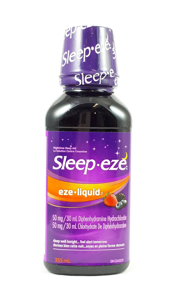 Sleep-Eze Liquid, 355 mL - Green Valley Pharmacy Ottawa Canada