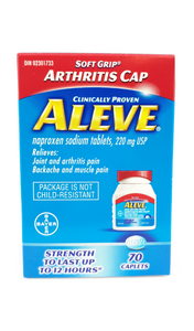 Aleve 220mg Arthritis Cap, 70 caplets - Green Valley Pharmacy Ottawa Canada