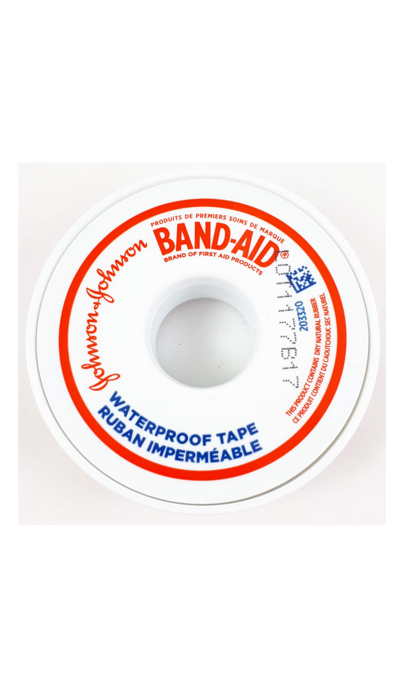 Band-Aid Waterproof Tape, 1.2cm x 9m - Green Valley Pharmacy Ottawa Canada
