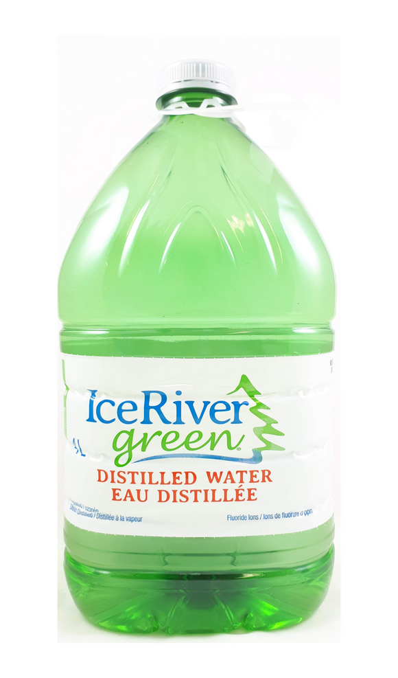 Ice River Green Distilled Water, 4L - Green Valley Pharmacy Ottawa Canada