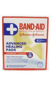 Band-Aid Advanced Healing Pads, 4 pads - Green Valley Pharmacy Ottawa Canada