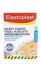Elastoplast Heavy Fabric Bandages, 15 Bandages - Green Valley Pharmacy Ottawa Canada