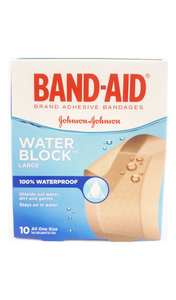 Band-Aid Water Block, Large, 10 band-aids - Green Valley Pharmacy Ottawa Canada