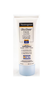 Neutrogena Ultra Sheer Face, 45 SPF, 88 mL - Green Valley Pharmacy Ottawa Canada