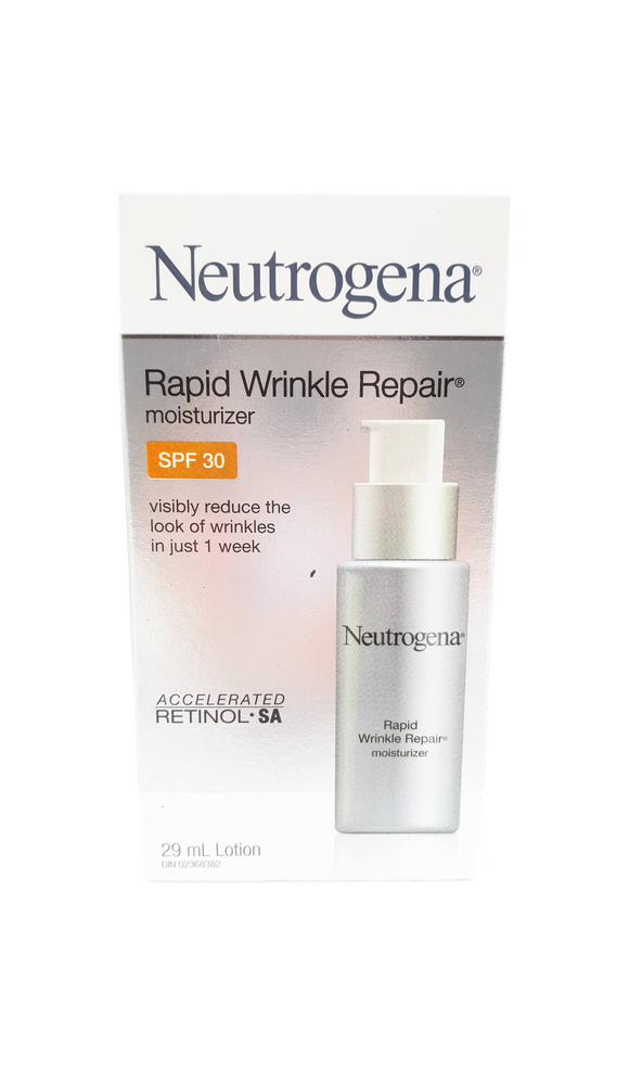 Neutrogena Rapid Wrinkle Repair, SPF 30, 29 mL - Green Valley Pharmacy Ottawa Canada
