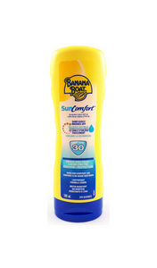 Banana Boat Sun Comfort Sunscreen Lotion, SPF 30, 180 mL - Green Valley Pharmacy Ottawa Canada