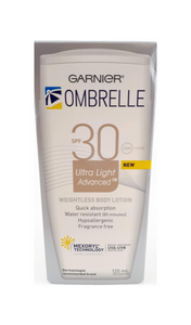 Ombrelle Ultra Light Weightless Body Lotion, SPF 30, - Green Valley Pharmacy Ottawa Canada