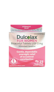 Dulcolax For Women, 5mg, 25 tablets - Green Valley Pharmacy Ottawa Canada