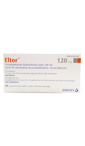 Eltor SR, 120 mg, 24 tablets - Green Valley Pharmacy Ottawa Canada