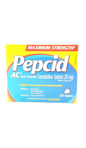 Pepcid AC Maximum Strength, 25 tablets - Green Valley Pharmacy Ottawa Canada