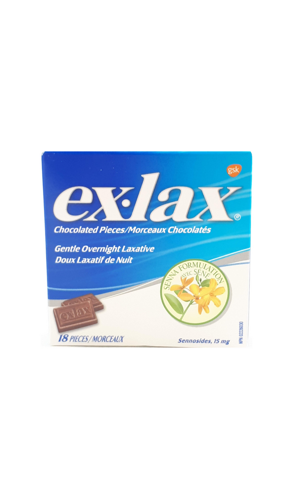 Ex-lax, Chocolates - Green Valley Pharmacy Ottawa Canada
