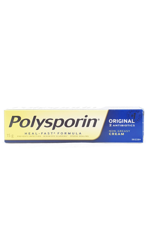 Polysporin Antibiotic Cream, Orginal - Green Valley Pharmacy Ottawa Canada
