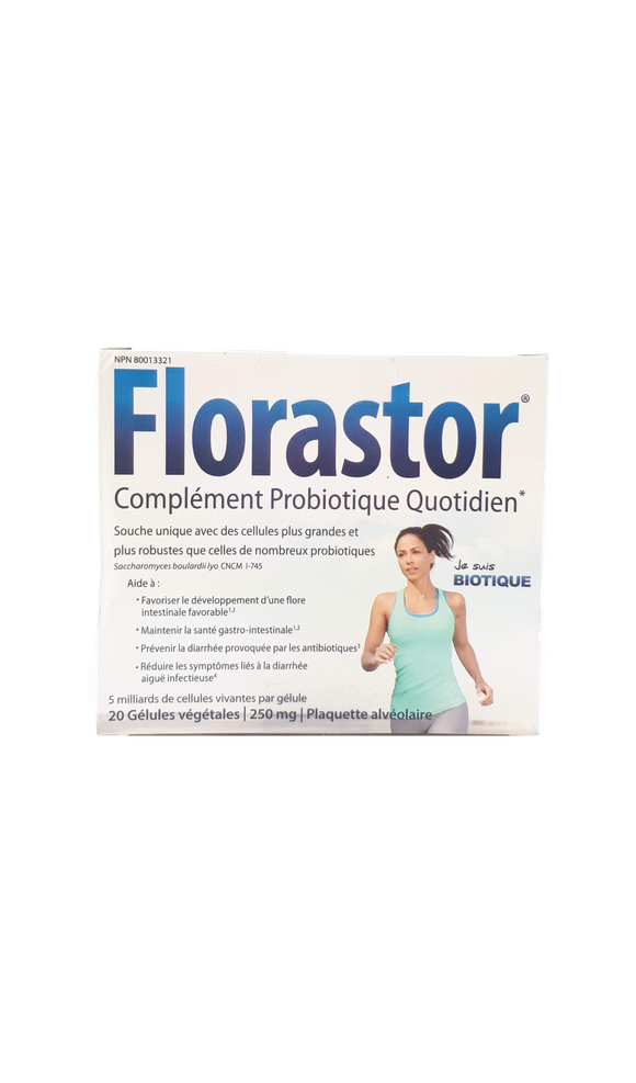 Florastor, 250mg, 20 capsules - Green Valley Pharmacy Ottawa Canada