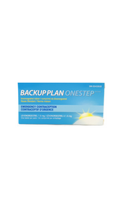 BackUp Plan One Step, Emergency Contraception - Green Valley Pharmacy Ottawa Canada