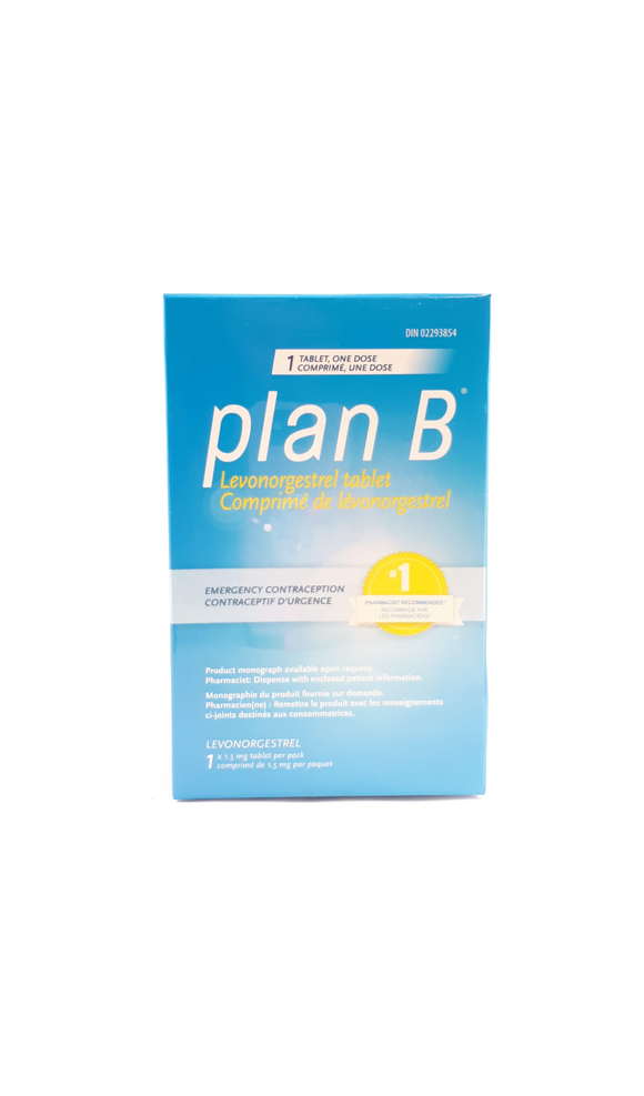 Plan B, 1 Tablet - Green Valley Pharmacy Ottawa Canada