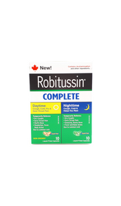 Robitussin Complete Day & Night, 20 capsules - Green Valley Pharmacy Ottawa Canada