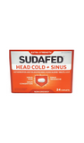 Sudafed Extra Strength, Head Cold & Sinus - Green Valley Pharmacy Ottawa Canada