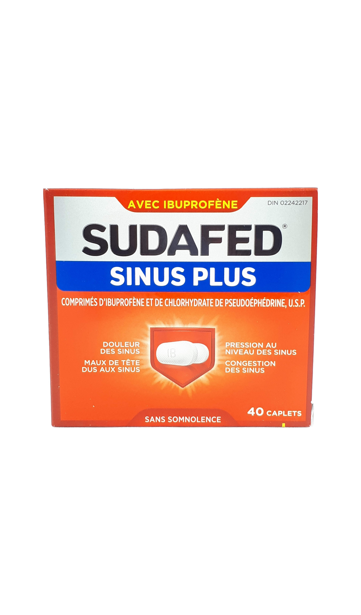 SUDAFED® SINUS PLUS, SUDAFED®