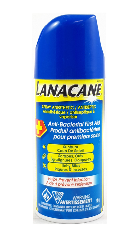 Lanacane Spray, 98 g - Green Valley Pharmacy Ottawa Canada