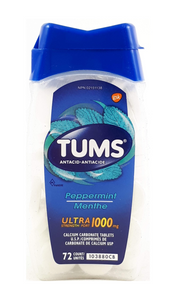 Tums Ultra, Peppermint, 72 tablets - Green Valley Pharmacy Ottawa Canada