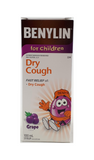 Benylin for Children Dry Cough, 100 mL - Green Valley Pharmacy Ottawa Canada