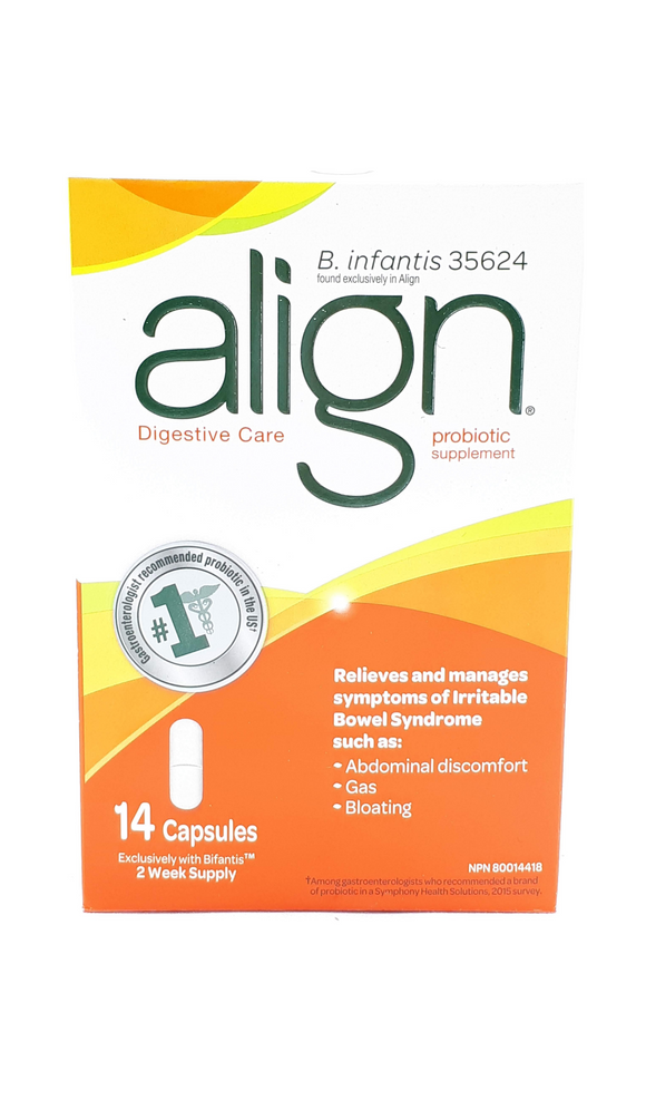 Align Probiotic Supplement, 14 capsules - Green Valley Pharmacy Ottawa Canada