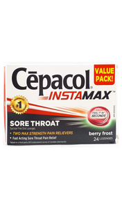 Cepacol InstaMAX, Berry, 24 tablets - Green Valley Pharmacy Ottawa Canada