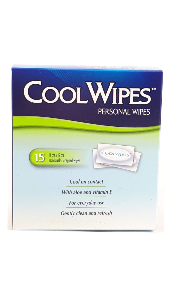 Cool Wipes, 15 Wipes - Green Valley Pharmacy Ottawa Canada